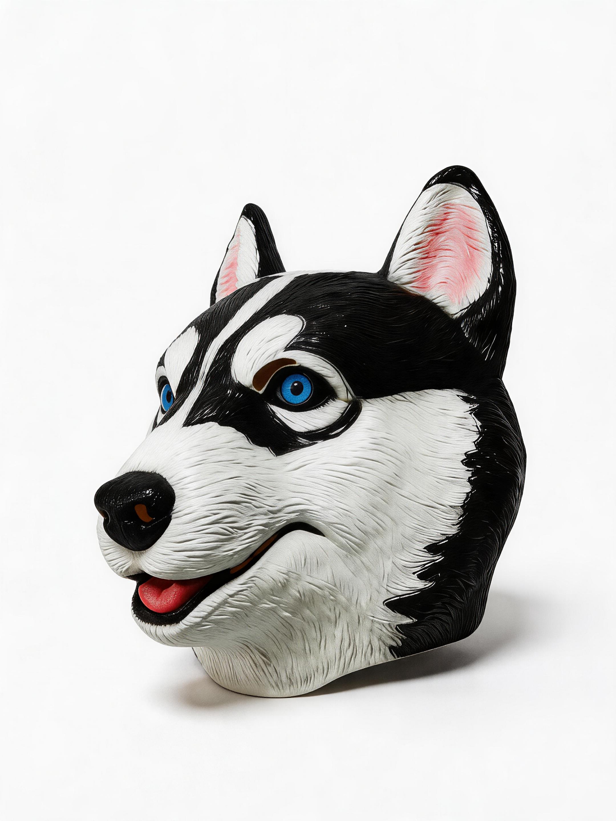 NightNineMask Dog Latex mask, Husky mask , for Cosplay, Adult