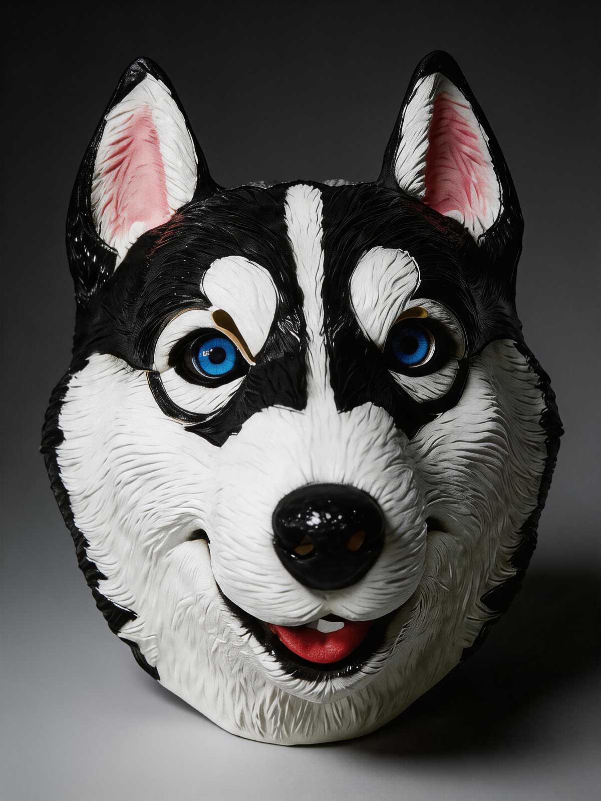 NightNineMask Dog Latex mask, Husky mask , for Cosplay, Adult