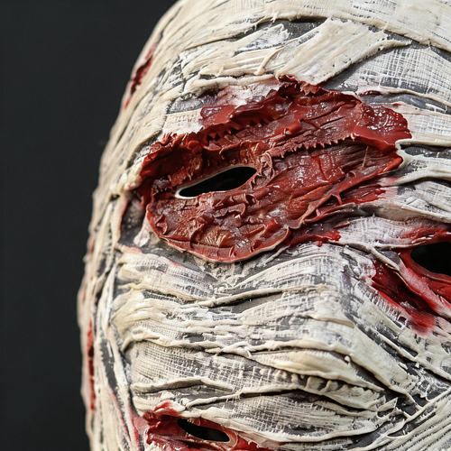 NightNineMask  Zombie Latex Mask, Mummy Mask, Halloween Horror