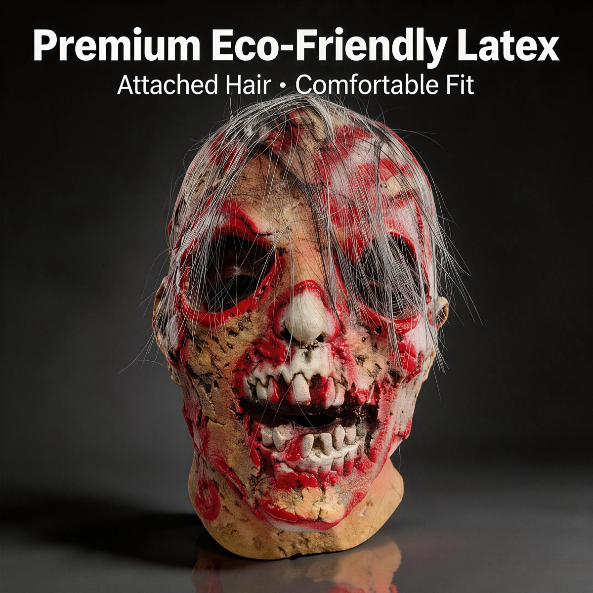 NightNineMask  Zombie Latex Mask , Halloween Horror
